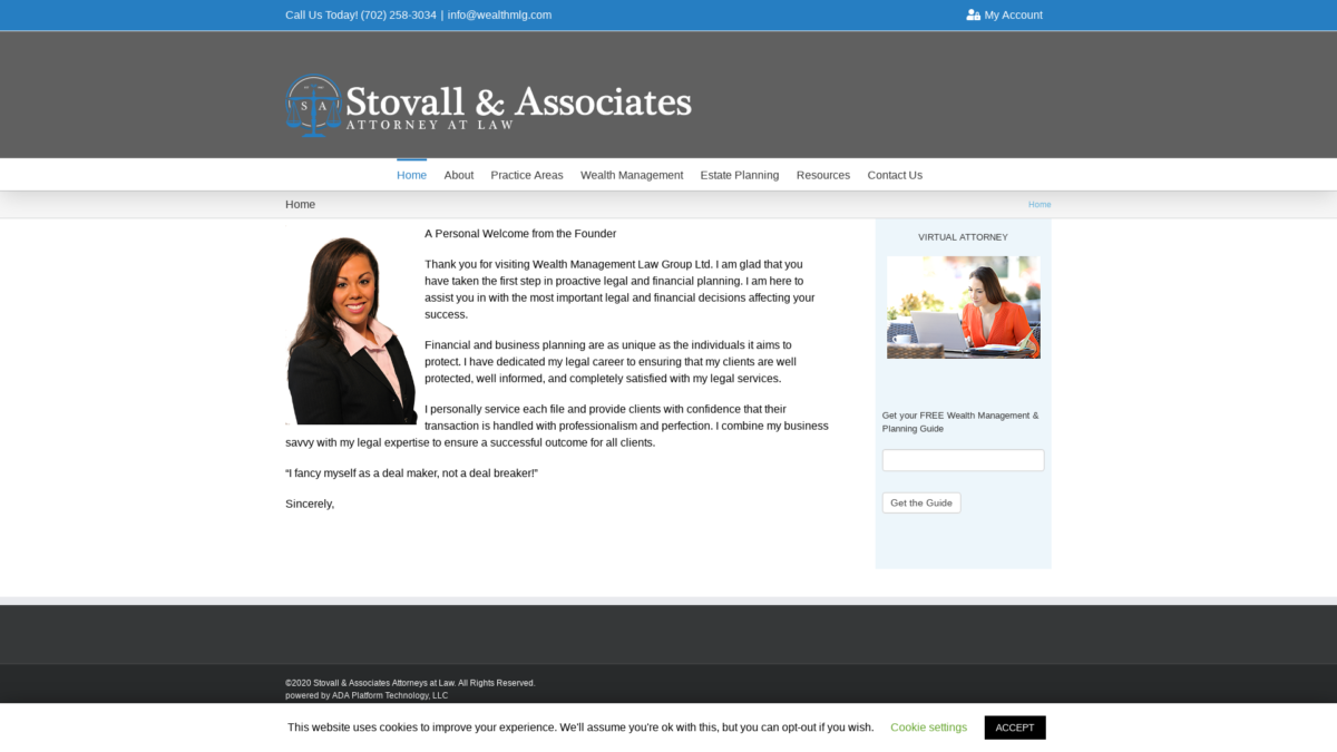 Stovall & Asscoiates ADAPT Cloudbased Estate Planning Solutions